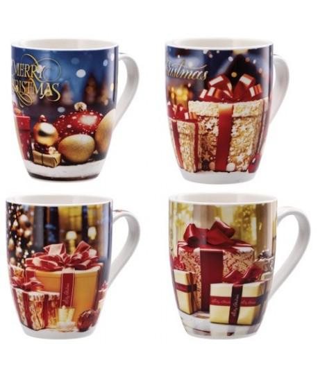 TAZZA MUG DECORI NATALE D8X10H 103581