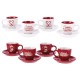 TAZZINE CAFFE' NATALE 4PZ 103587