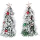 ALBERO NATALE BIANCO DEC.CM17X41H 105703