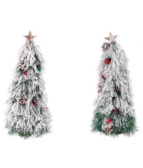 ALBERO NATALE BIANCO DEC.CM25X55H 105705