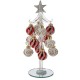 ALBERO NATALE+SFERE ROSS/BIAN H20 105832