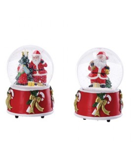 GLOBO VETRO NATALE DECOR.D10X15H 108514