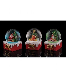 GLOBO VETRO NATALE DECOR.D6X6,5 108526