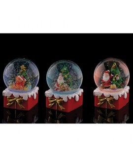 GLOBO VETRO NATALE DECOR.D8X10H 108527