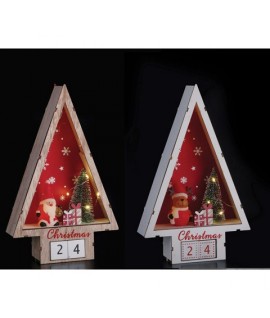 DECORO MDF ALBERO DEC.8LED 19X30H 109186