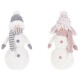 PUPAZZO NEVE DEC.GRIGIO/ROSA CM38 77878