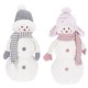 PUPAZZO NEVE DEC.GRIGIO/ROSA CM57 77883