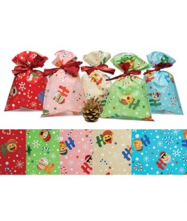 BUSTA PNP CM 25X40 XMAS SMILE 100PZ