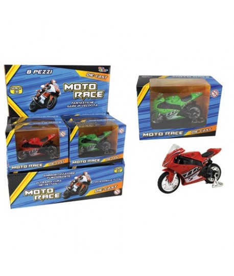 TOYS 27072 MOTO DA CORSA DIE CAST 1:18