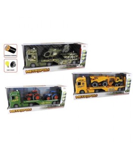 TOYS 28375 CAMION TRASPORTO C/2 MEZZI