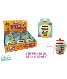 TOYS 92033 SALVADANAIO CM.10 ECO BANK