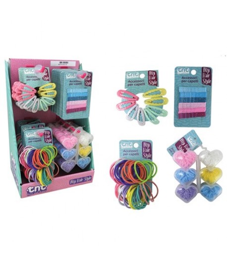 TOYS 93015 ACCESSORI PER CAPELLI ASSORT.