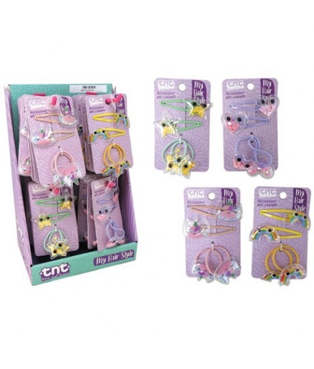 TOYS 93018 ACCESSORI PER CAPELLI KAWAII.