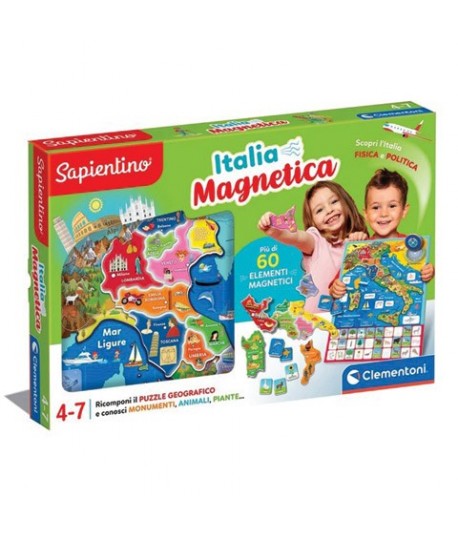 CLEMENTONI 16751 GEO PUZZLE MAGNETICO