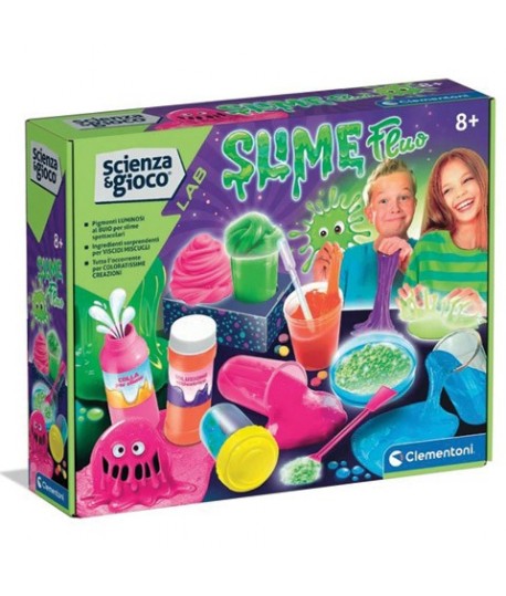 CLEMENTONI 19397 LABORATORIO SLIME FLUO