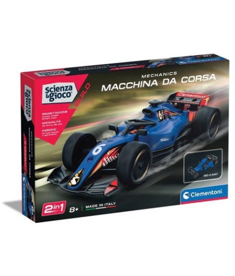 CLEMENTONI 19398 MACCHINA CORSA F1 BLU