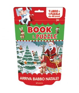 EDICART BOOK&PUZZLE3 ARRIVA BABBO NATALE