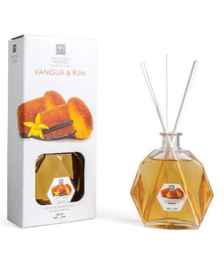 DIFFUSORE ESSENZE 300ML VANIGLIA E RUM