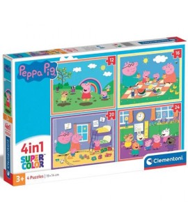 CLEMENTONI 21516 4 IN 1 PEPPA PIG