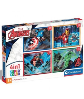 CLEMENTONI 21525 4 IN 1 THE AVENGERS