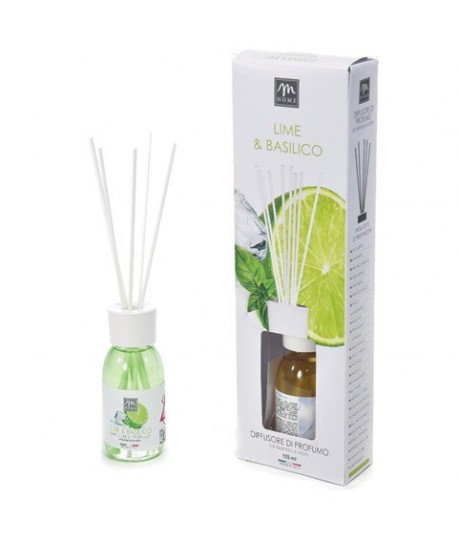 DIFFUSORE ESSENZE 125ML LIME & BASILICO