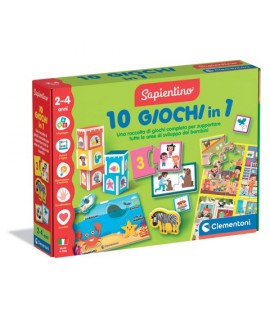 CLEMENTONI 18153 10 GIOCHI IN 1