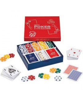 DAL NEGRO 03479 SET POKER CARTE & FICHES