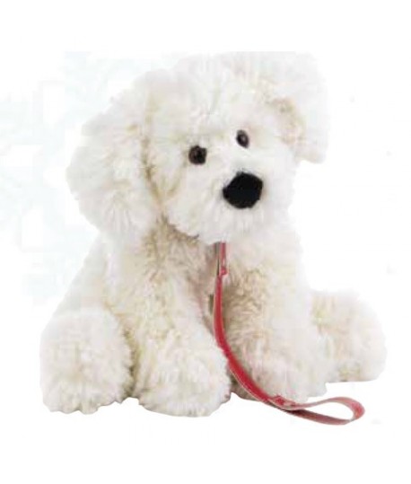 PLUSH 11503 CANE LAGOTTO BIANCO C/GUINZ.