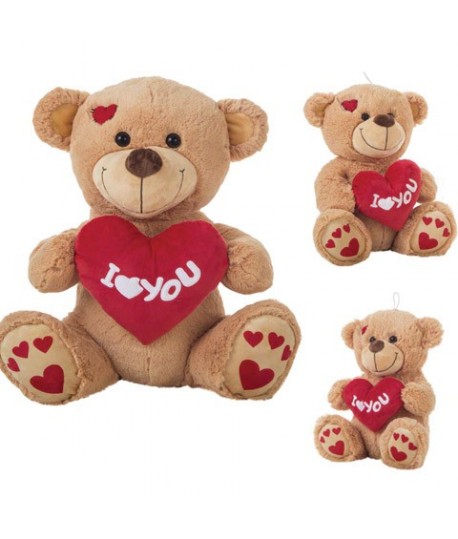 LLOPIS 18262 ORSO CM.35 C/CUORE I LOVE Y