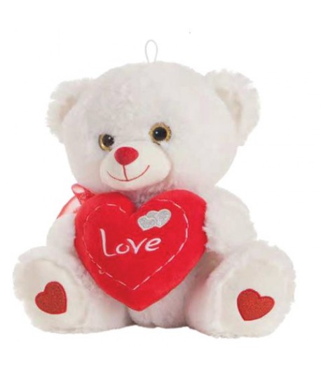 LLOPIS 12547 ORSO BIANCO C/CUORE CM.32