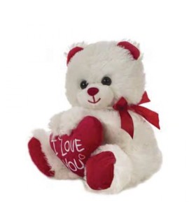 LLOPIS 18248 ORSO BIANCO C/CUORE CM.28