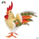 GALLO PAGLIA C/PIUME STOFFA G90628