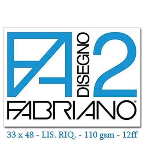 ALBUM FABRIANO 2 110G 24X33 LISCIO 20FF