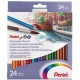 PASTELLI ACQUARELLABILI PENTEL 24PZ