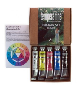 TEMPERA MAIMERI FINE SET 5 COL PRIMARI