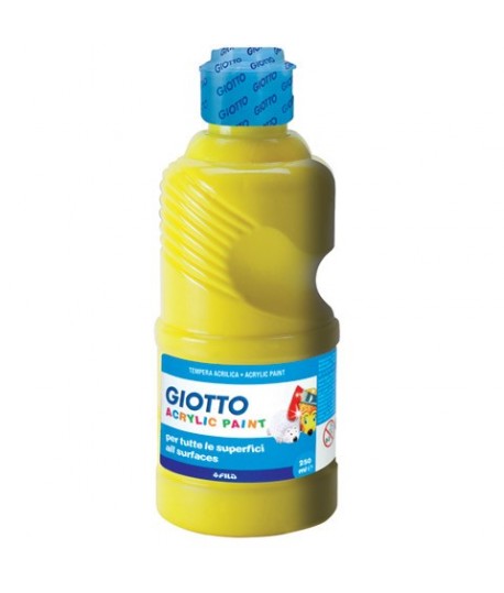 TEMPERA ACRIL GIOTTO 534002 250ML GIALLA