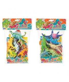 SUPERTOYS 11542 DINOSAURI COLORATI 5PZ