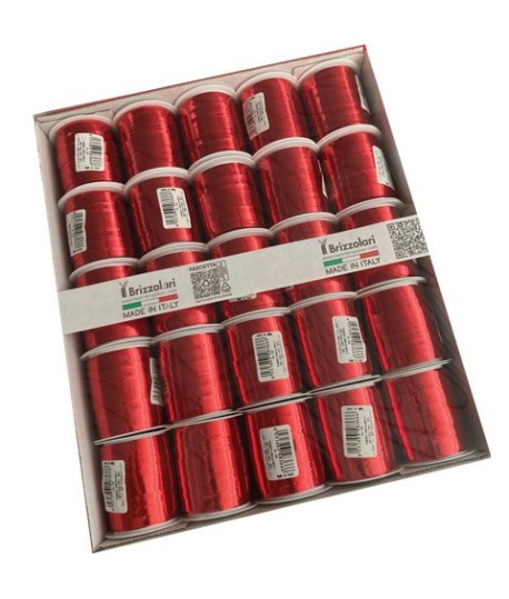 NASTRO REG BR8270 10MT ROSSO NATALE 25PZ