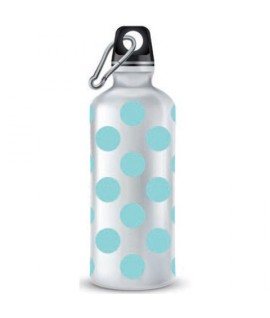 BORRACCIA ALLUMINIO 500ML POIS AZZURRI