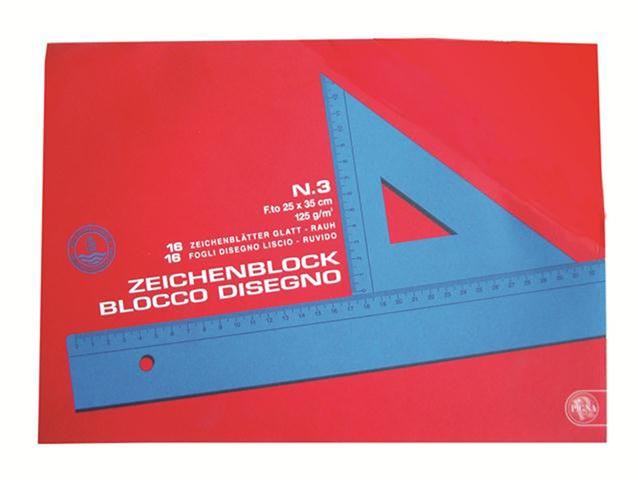 Comprare BLOCCO DISEGNO ROSSO 25X35 N3 L/R 16FF, Vendita online