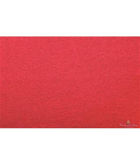 CARTA CRESPA 60G H50 ROSSO MED 312 10RT