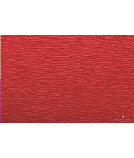 CARTA CRESPA 60G H50 ROSSO SC 319 10RT