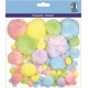 POMPON PLUSH COLORI PASTELLO ASS 60P