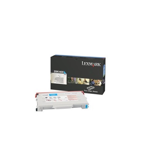 TONER LEXMARK 20K1400 C510 CIANO 6600C