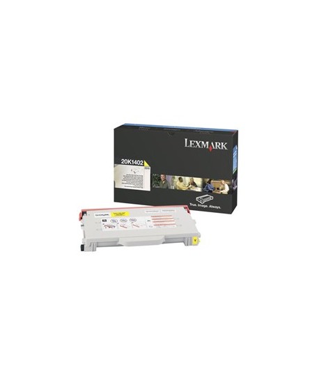 TONER LEXMARK 20K1402 C510 GIALLO 6600C