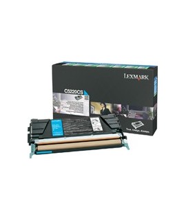 TONER LEXMARK C5220CS CIANO C524