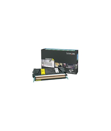 TONER LEXMARK C5240YH GIALLO C524