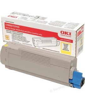 TONER OKI C5800/5900 GIALLO 43324421