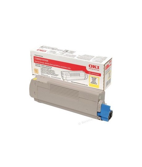 TONER OKI C5800/5900 GIALLO 43324421