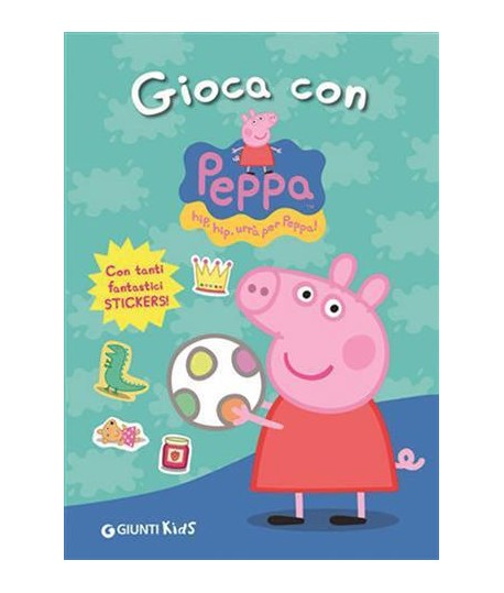 GIOCA CON PREZIOSI PEPPA+STICKERS 53655U